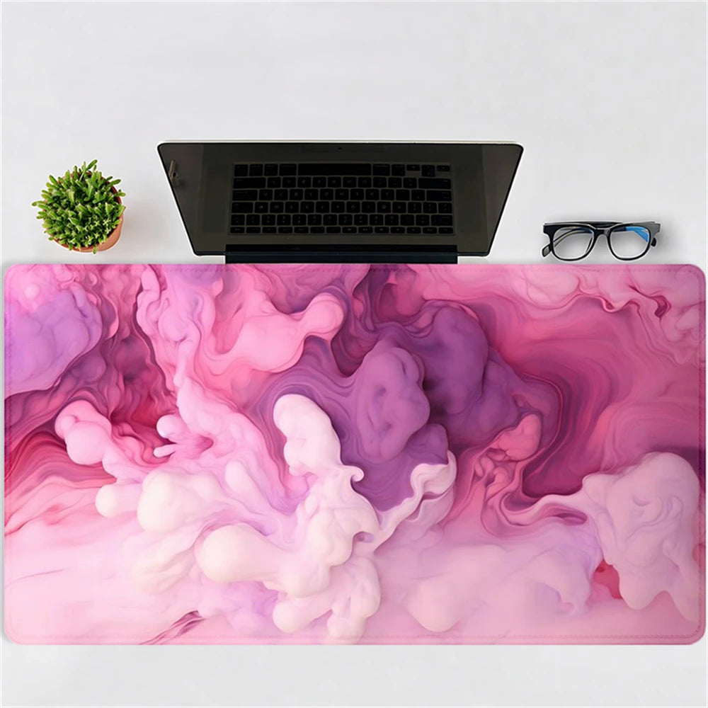 Abstract Cloud Desk Mat