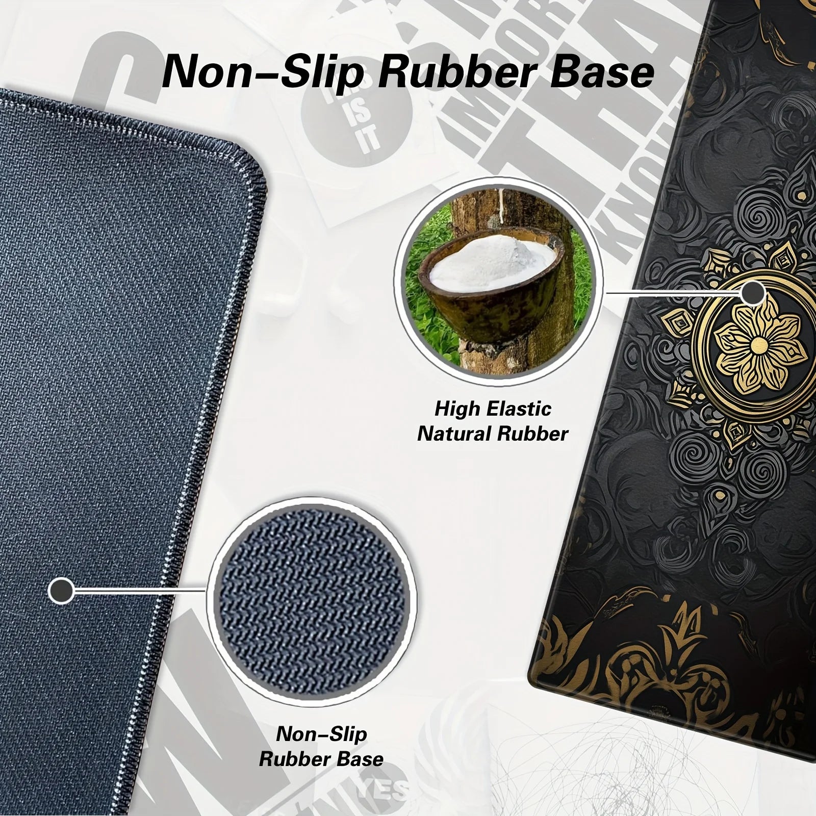 Mandala Flower Desk Mat