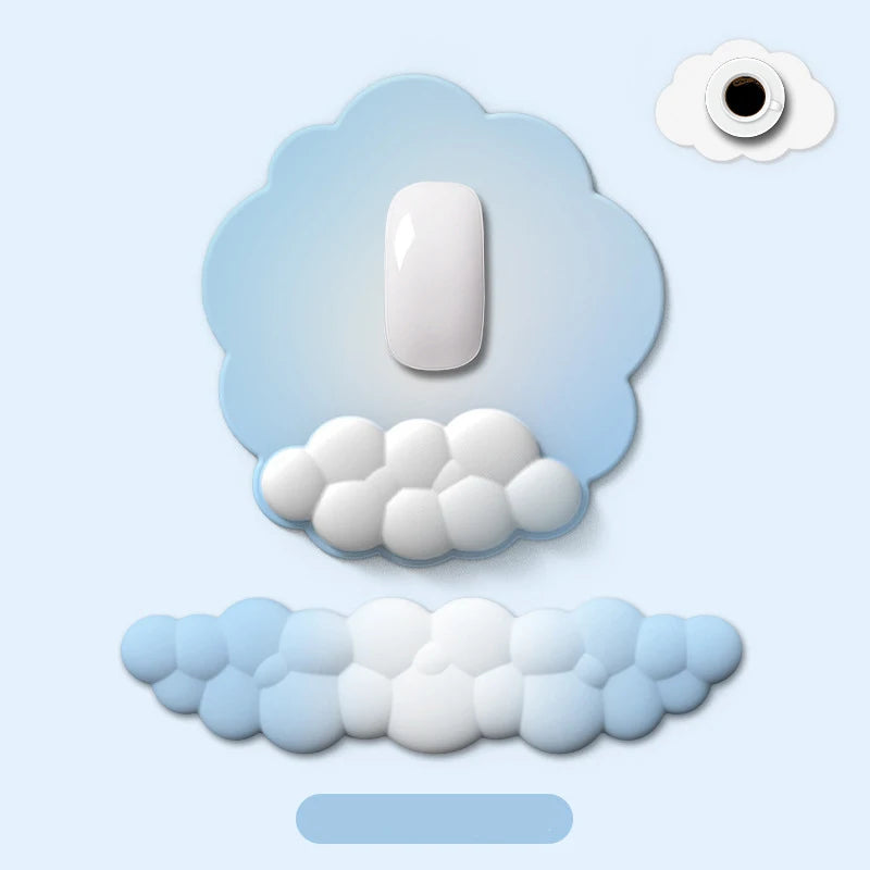 Cloud Keyboard Wrist Rest