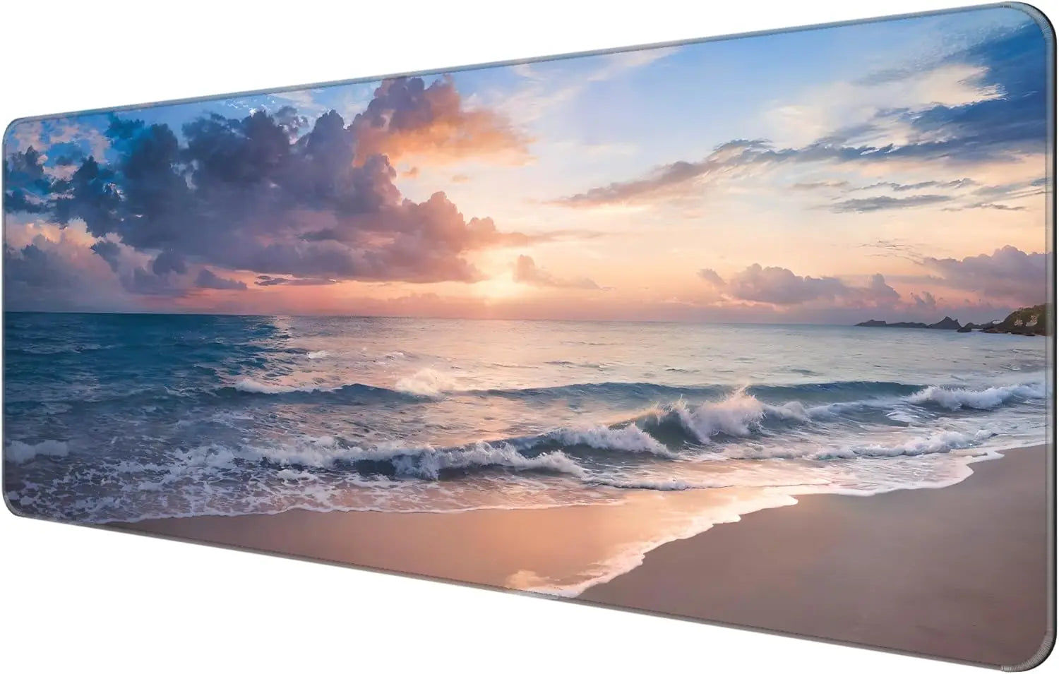 Stitched Edges Mat Many Pattern