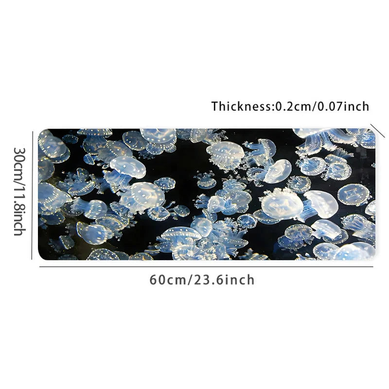 Clear Jellyfish Mouse Pad
