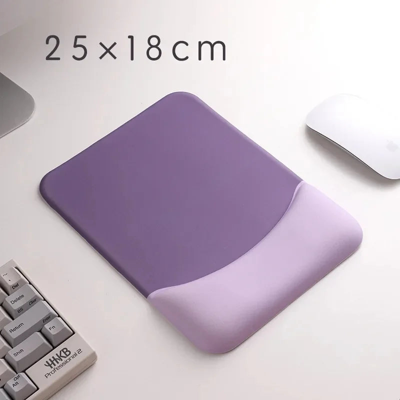 Silicone Wrist Support Mousepad Memory Foam