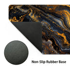 Golden Marble Large Mouse Pad