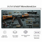 Firearm Design Mouse Pad Gaming