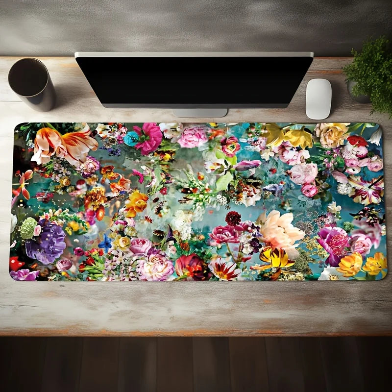 Colorful Oil Painting Flowers