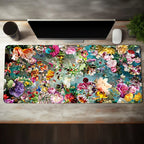 Colorful Oil Painting Flowers