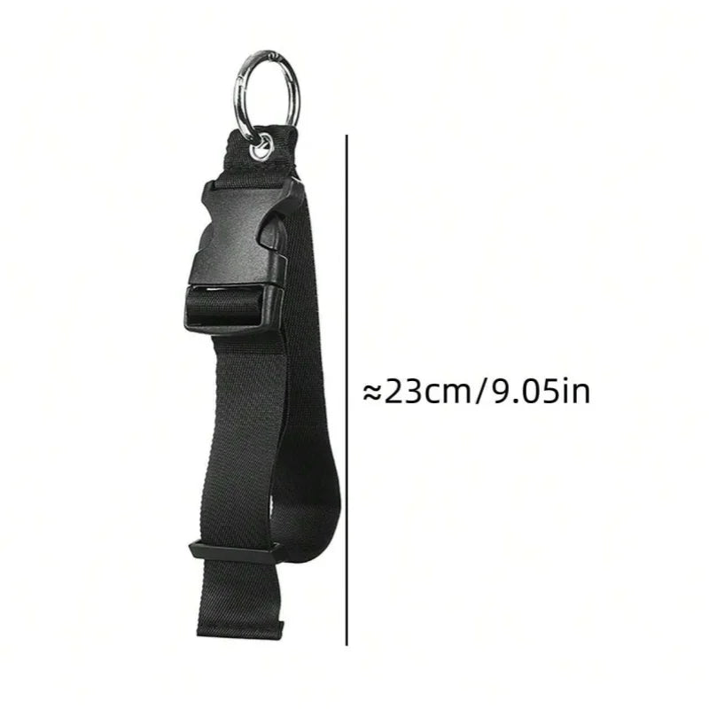 Travel Luggage Fixed Strap Backpack External Strap Portable Strap With Release Buckle Add-A-Bag Luggage Strap Belt Jacket Holder