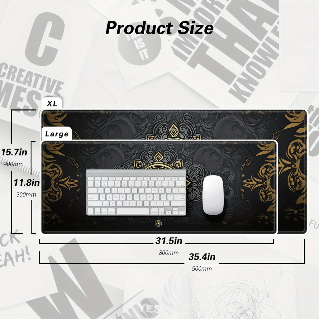 Mandala Flower Desk Mat