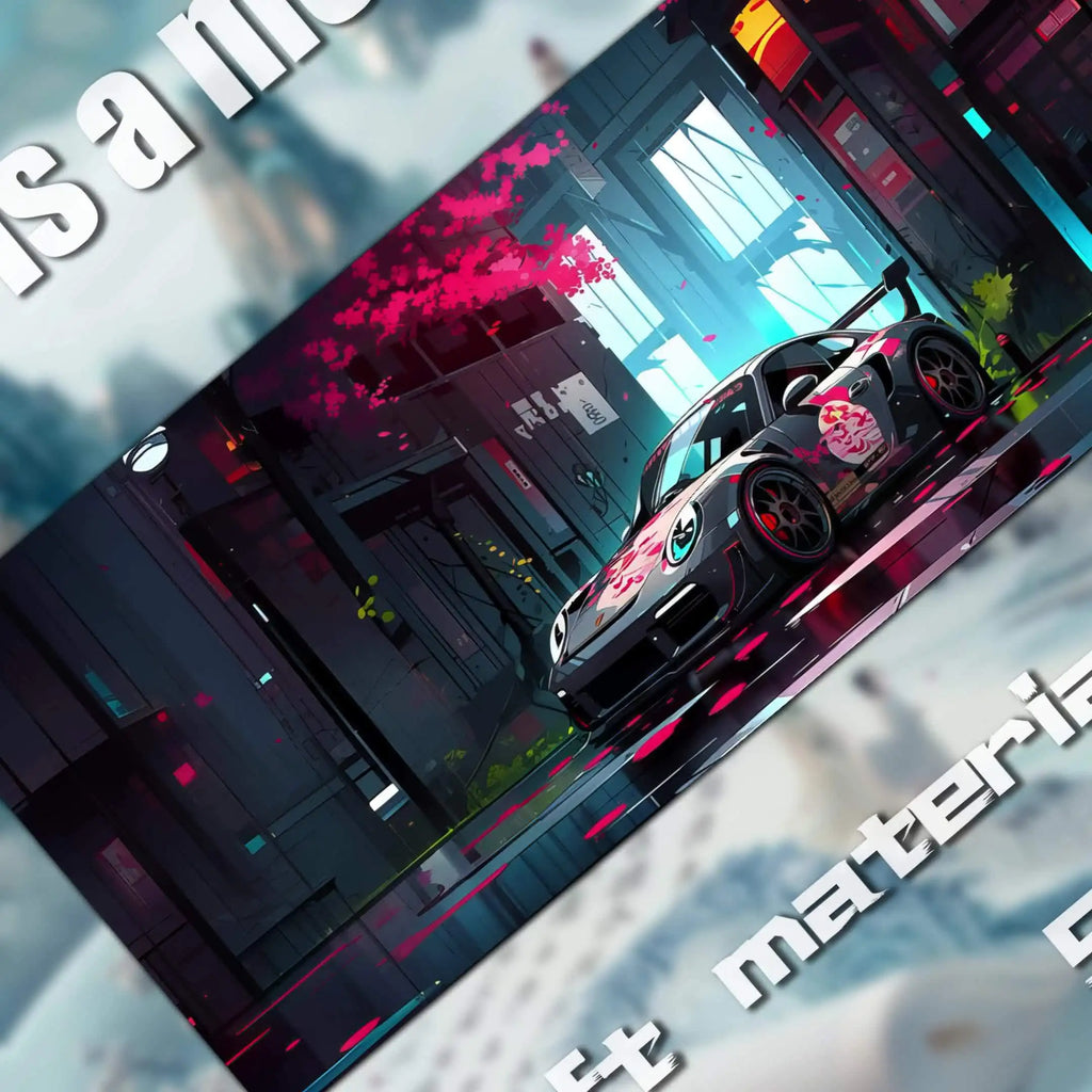 Esports Anime Racing Mouse Pad