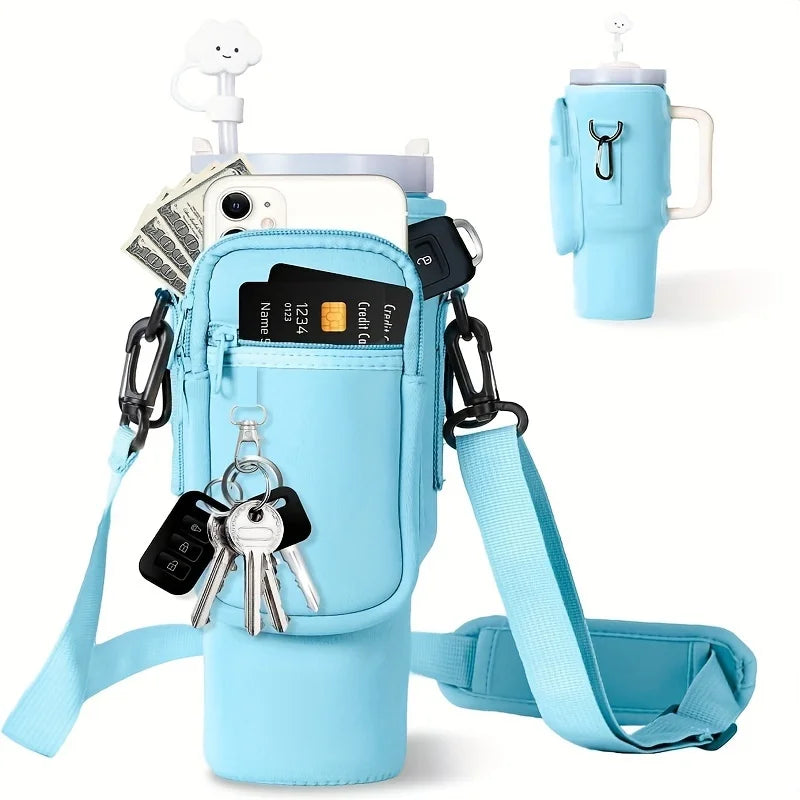 1/2/4 Piece 40oz Water Bottle Carrier Bag