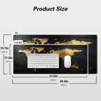 World Charcoal Ocean Design for Office and Gaming