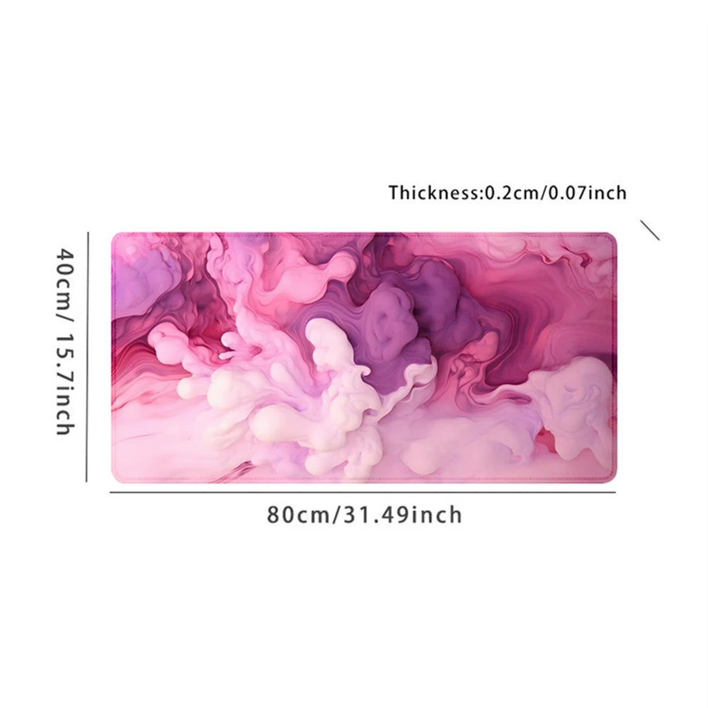 Abstract Cloud Desk Mat