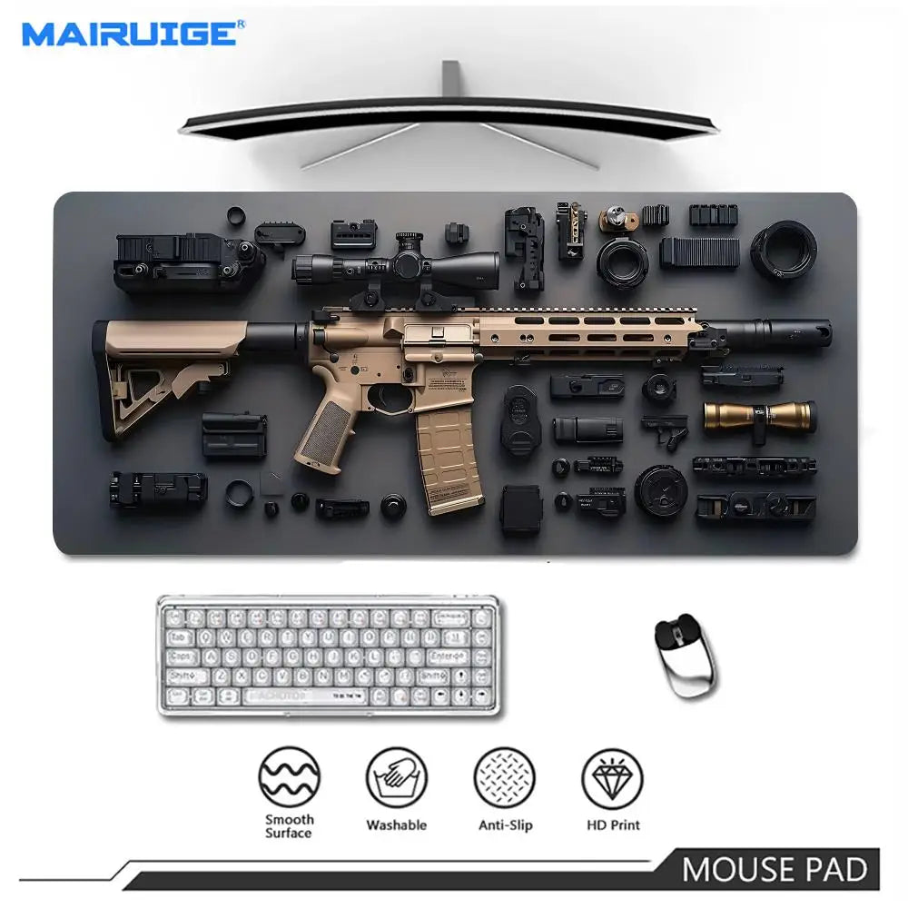 Gun parts Weapon Mouse monitor Pad
