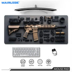 Gun parts Weapon Mouse monitor Pad