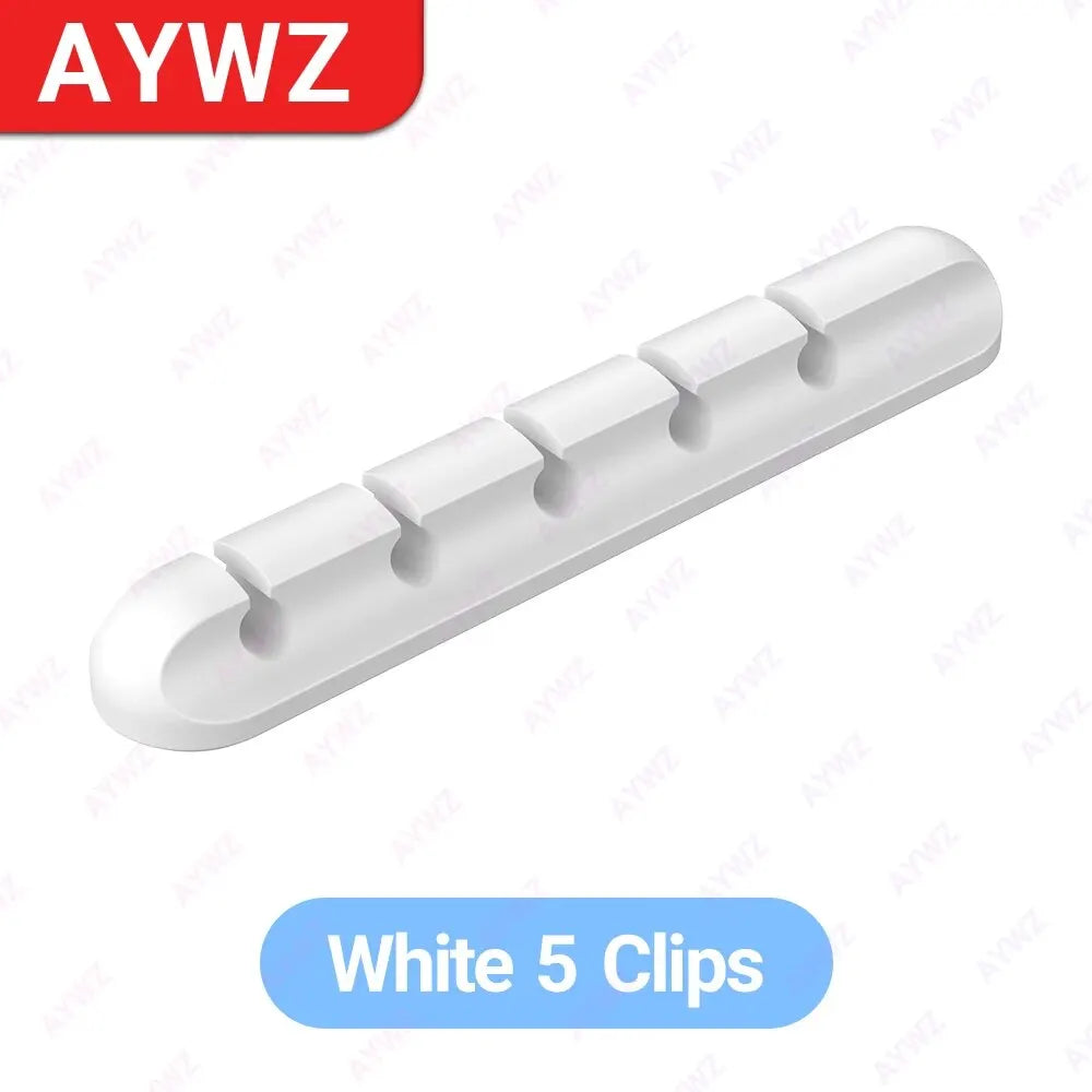 Adhesive Cable Holder Clips Cord