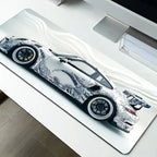 Large White Sports Car Design