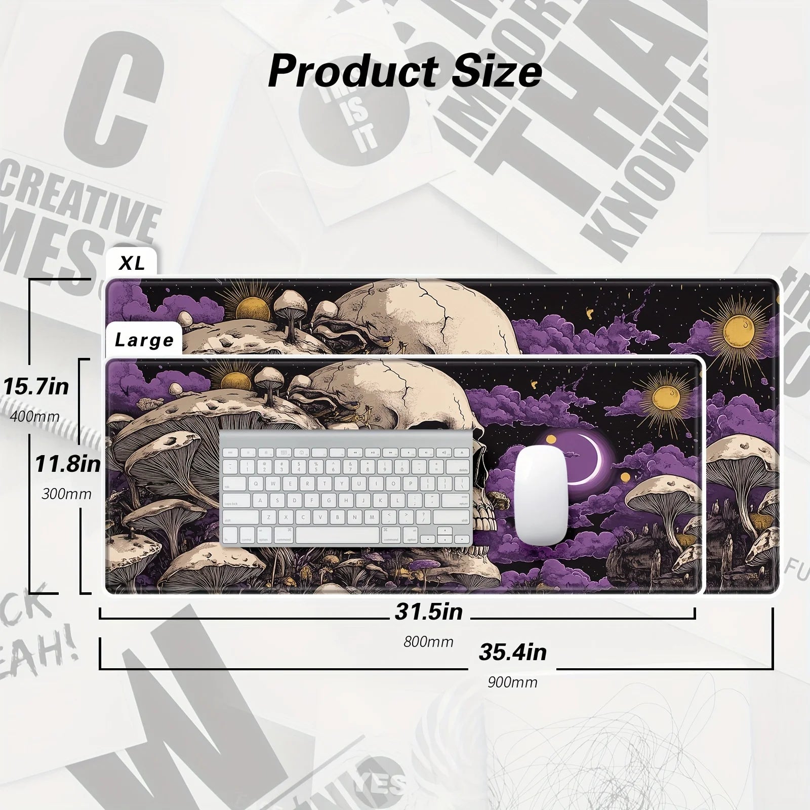 Skeleton Mushroom Anime Design