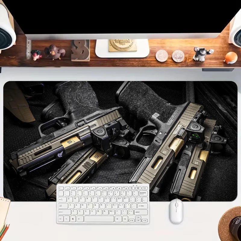 Gun parts assembly Mouse Pad