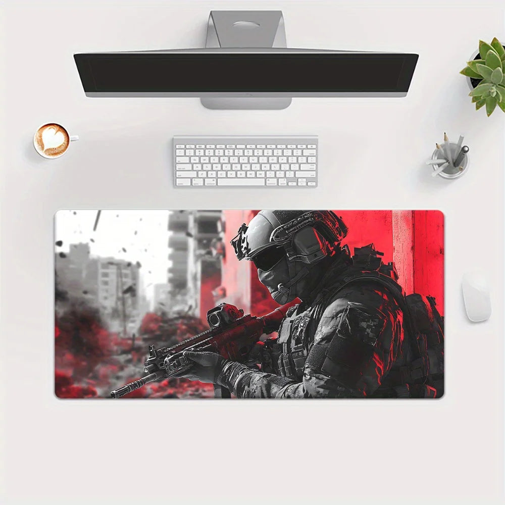 Red Gun Handsome Soldier