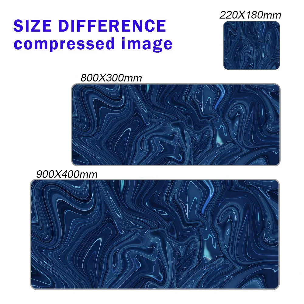 Line Liquid Mouse Pad Topographic