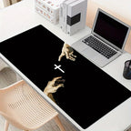 Black Mat Croos Faith Desk mat