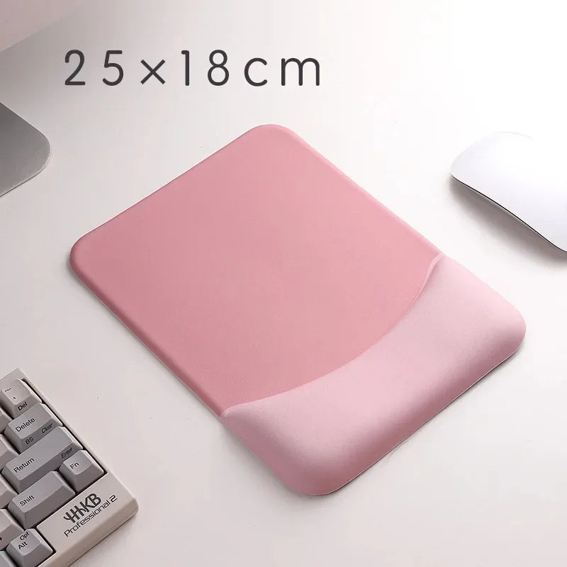 Silicone Wrist Support Mousepad Memory Foam