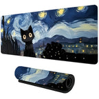 Anime creative art Abstract cat