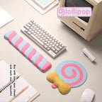 Lollipop Silicone Wrist Mouse Pad