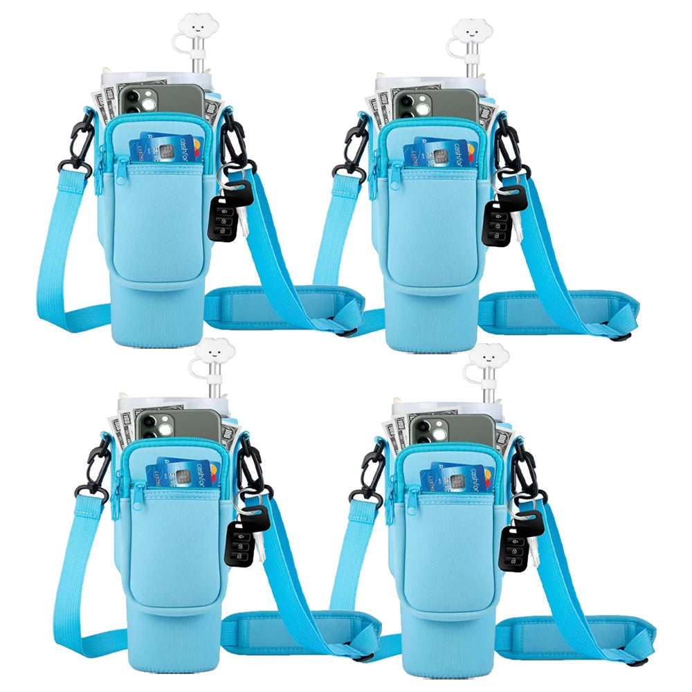 1/2/4 Piece 40oz Water Bottle Carrier Bag
