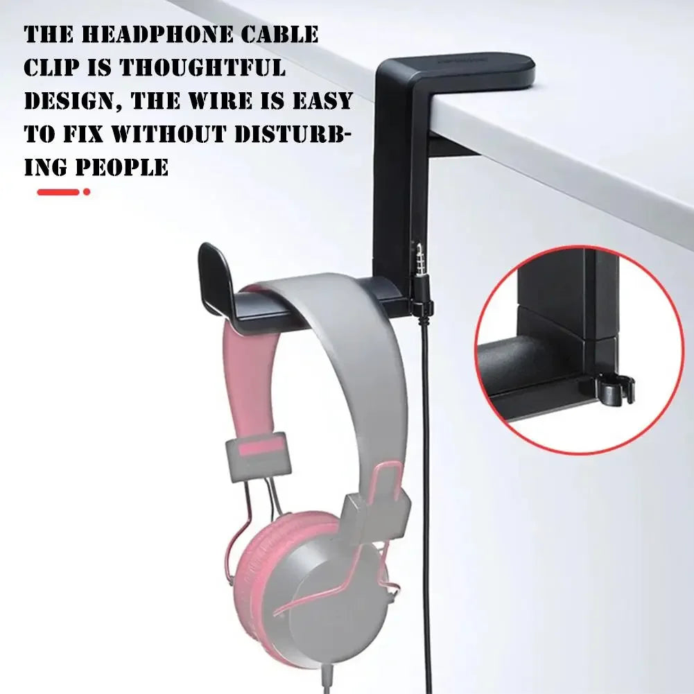 Headphone Stand Headset Hook Holder,