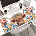 Highland Cow Floral