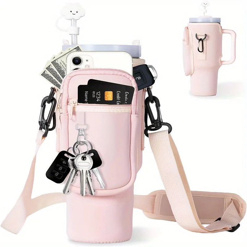 1/2/4 Piece 40oz Water Bottle Carrier Bag