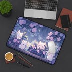 Kawaii Cats in the Rain