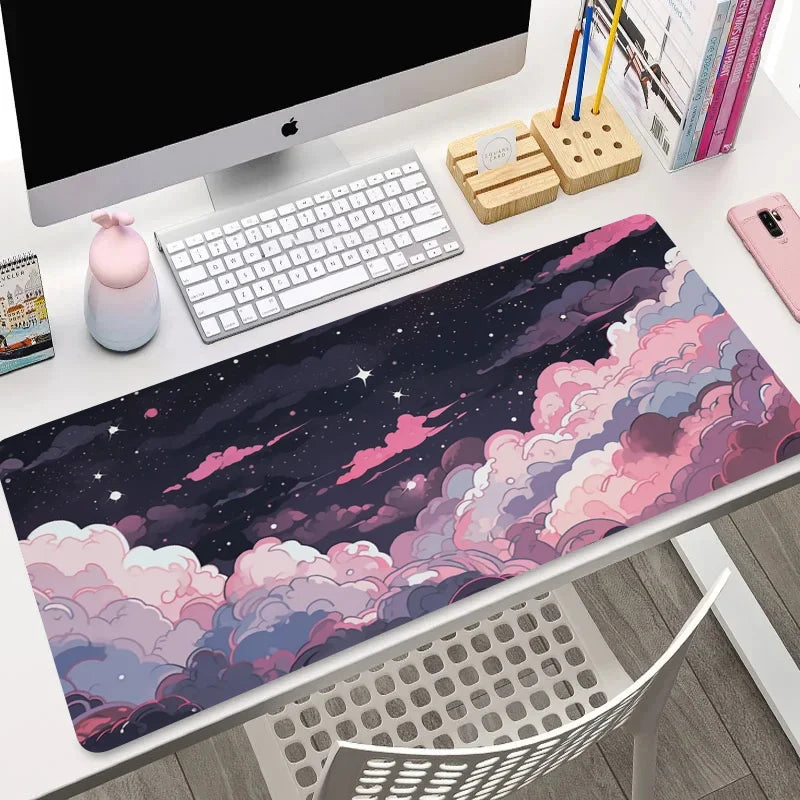 Colored cloud office Mousepad