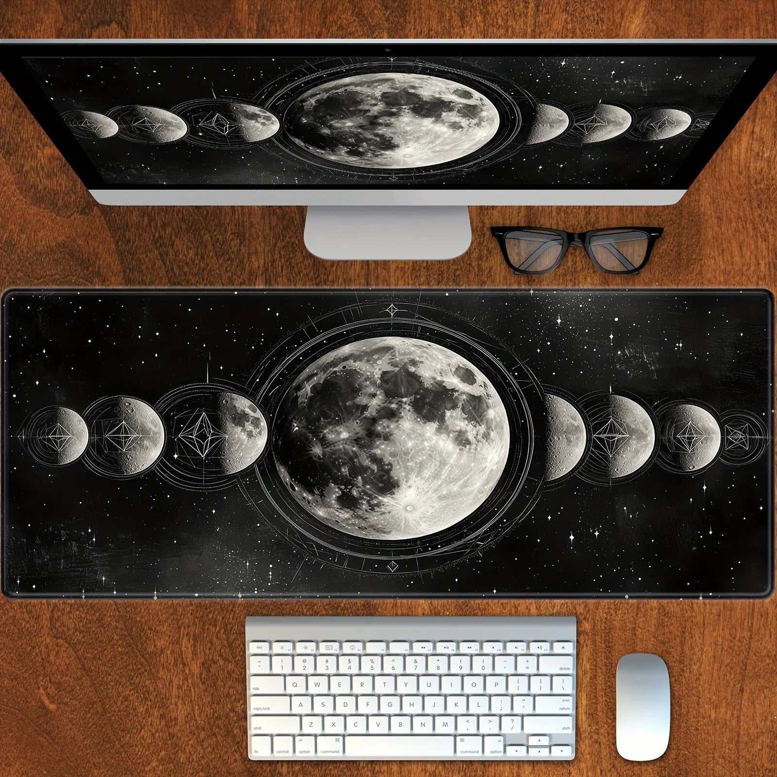 Moon Mouse Pad