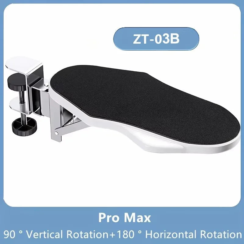 1pc Adjustable Ergonomic Arm Rest - Foldable