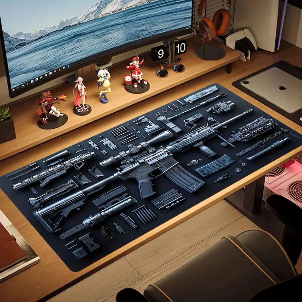 Gun parts Weapon Mouse monitor Pad