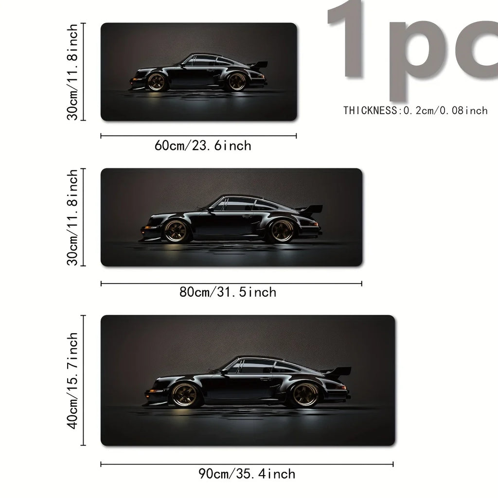 Black Classic Car Large