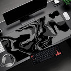 Line Liquid Mouse Pad Topographic