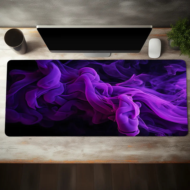Abstract Purple Smoke