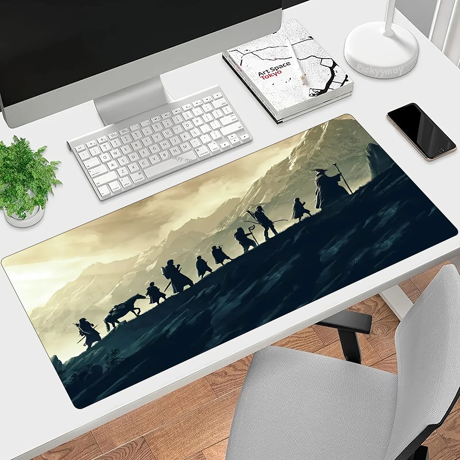 Anime Stitched Edges for Office
