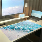 Light Blue Sea Shell Pattern