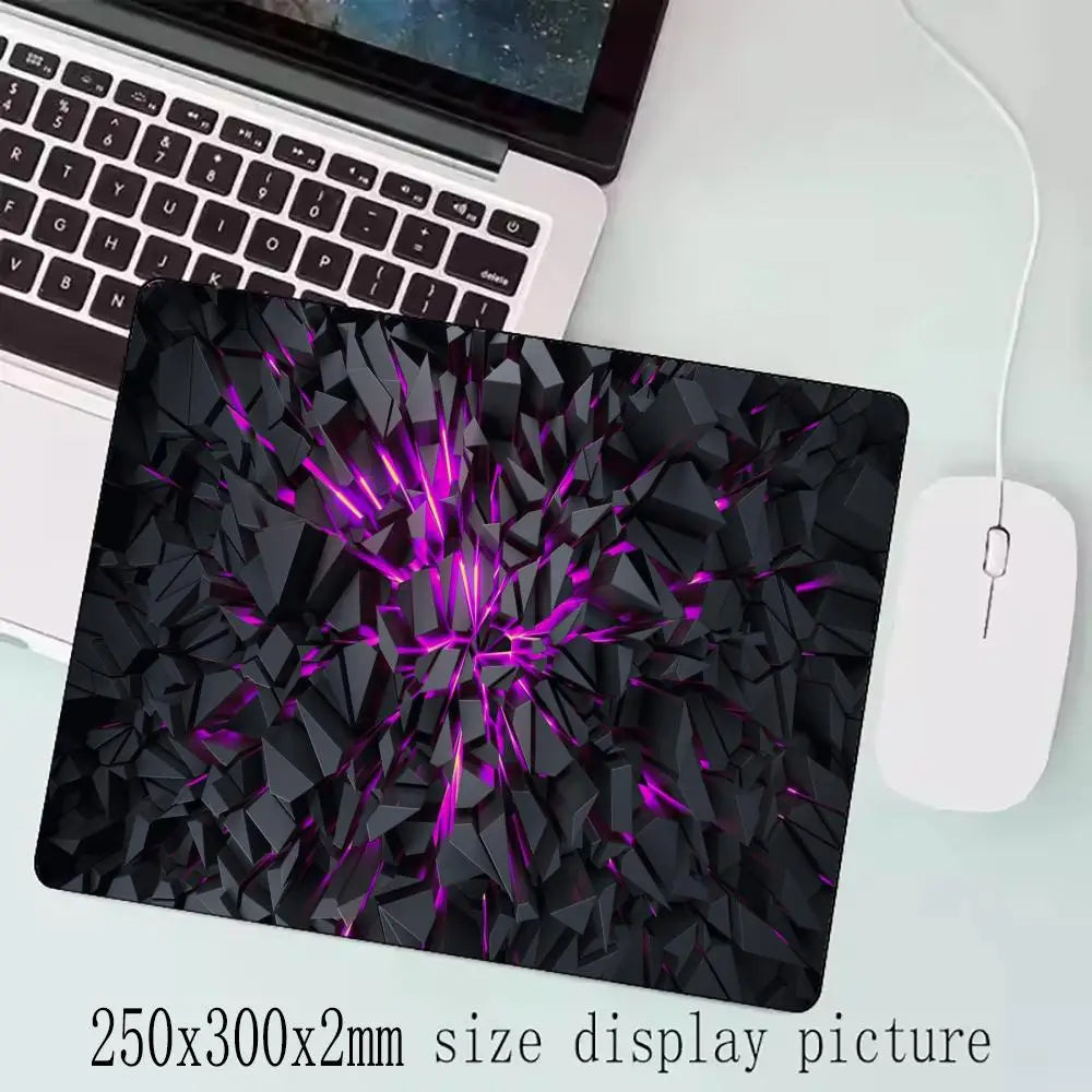 Tapis de Souris LustraPad - Polygones 3D Antidérapant