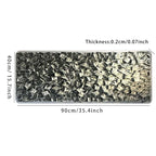 Luxurious Money Themed Mouse Pad HD Desk Mat for Home Office Non-Slip Rubber Base Perfect for Friends Teens Girlfriend Boyfriend