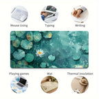 Pond lotus leaf Mouse PC Pad