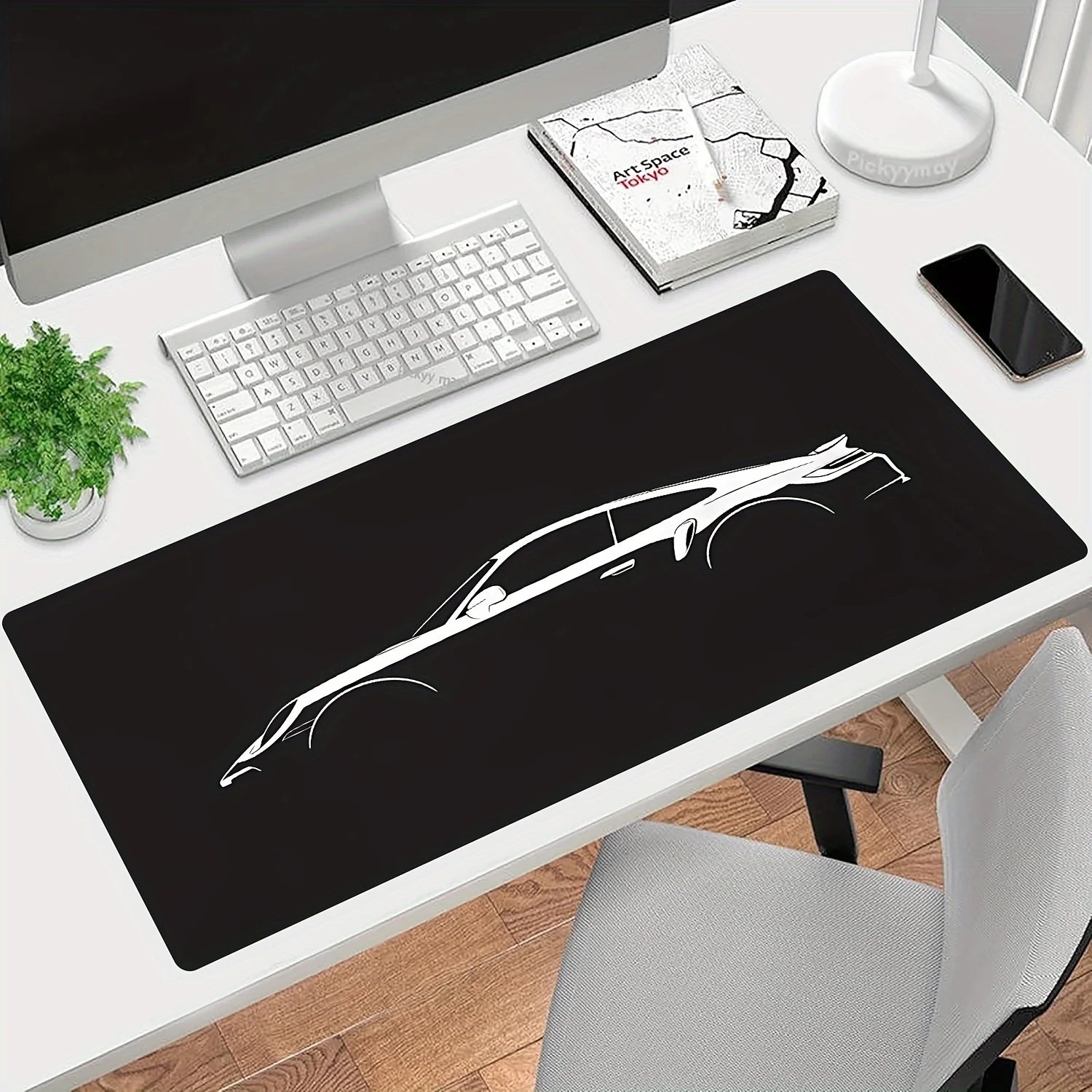 Mouse Pad PORSCHE 911 Turbo S Silhouette
