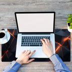 Oversized plaid sci-fi